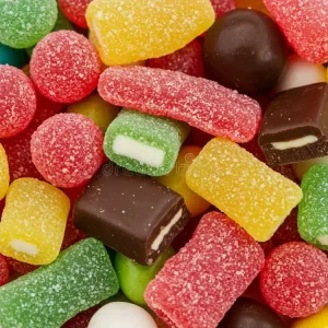 1:2:2 THC/CBD/CBG Golden Pineapple Rosin Infused Fruit Drops 10pk 500mg - Hot Sugar
